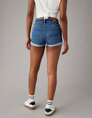 AE Next Level High-Waisted Denim Short