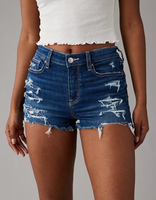 AE Ne(x)t Level High V-Rise Denim Short Short