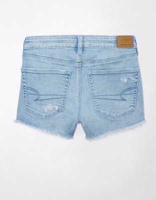 AE Next Level High-Waisted Denim Short