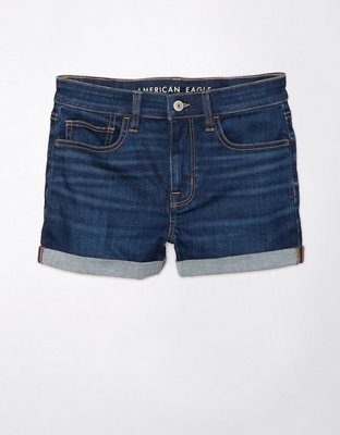 AE Next Level High-Waisted Denim Short