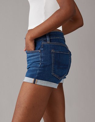 AE Next Level High-Waisted Denim Short