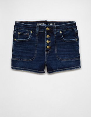 AE Next Level High-Waisted Denim Short