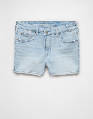 AE Next Level High-Waisted Denim Short Short