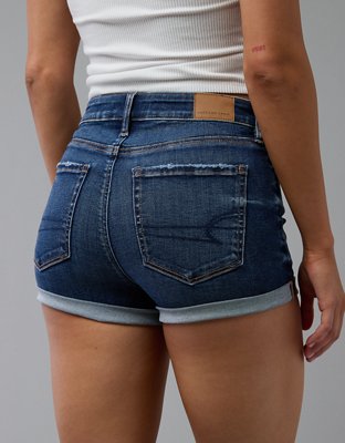 AE Next Level High-Waisted Denim Short