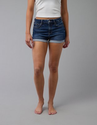 AE Next Level High-Waisted Denim Short