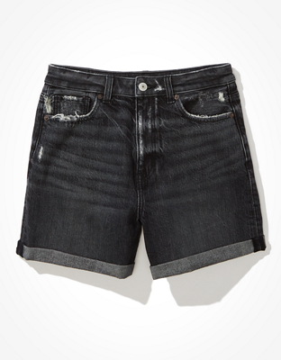 AE Denim Baggy Mom Shorts