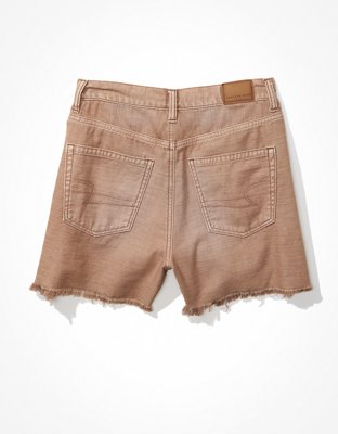 AE Highest Waist Denim Mom Shorts
