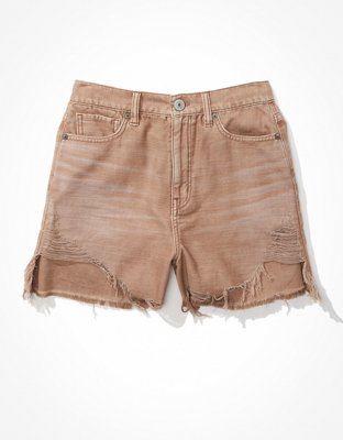 AE Highest Waist Denim Mom Shorts