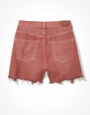 AE Highest Waist Denim Mom Shorts