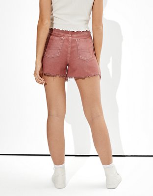 AE Highest Waist Denim Mom Shorts