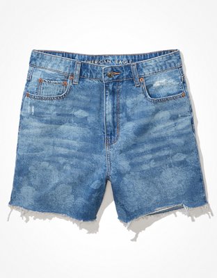 AE Denim Baggy Mom Short
