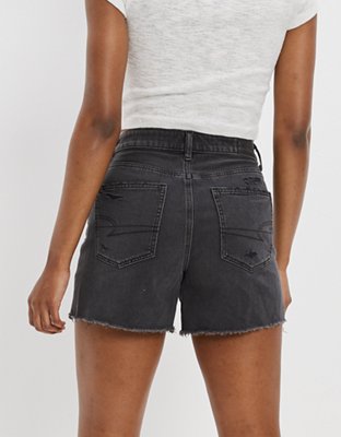 AE Denim Highest Waist Baggy Short