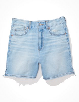 AE Dreamy Drape Denim Highest Waist Baggy Short