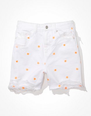 AE Denim Highest Waist Baggy Short
