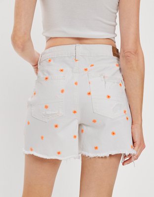 AE Denim Highest Waist Baggy Short