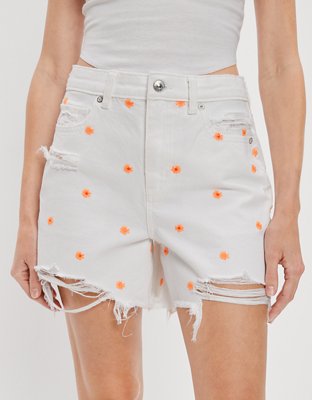 AE Denim Highest Waist Baggy Short