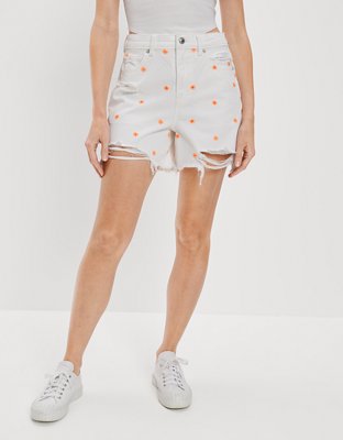 AE Denim Highest Waist Baggy Short