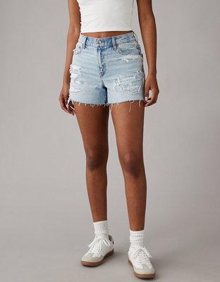 XMMSWDLA Sales Clearance Denim Shorts Short Jeans Hotpants Sale Fashion  Women's High Waist Denim Shorts Hot Pants Ultra Short Ripped Shorts Summer