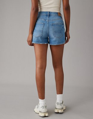 AE Strigid Super High-Waisted Relaxed Denim Short