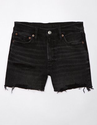 AE Strigid Super High-Waisted Relaxed Denim Short