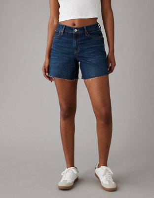 Sorrica Womens Sexy High Waisted Wash Denim Shorts Back Zipper (US XS,  Blue) at  Women's Clothing store