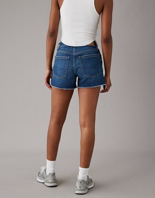 AE Strigid Super High-Waisted Relaxed Denim Short