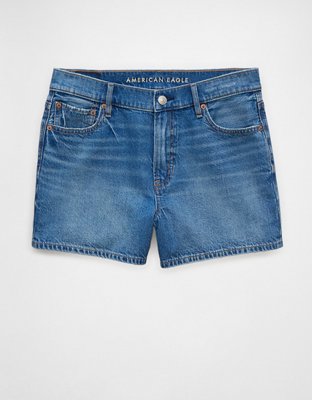 American eagle high waisted jean shorts online