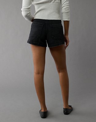 AE Strigid Super High-Waisted Relaxed Denim Short