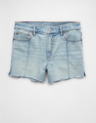 AE Strigid Super High-Waisted Relaxed Denim Short