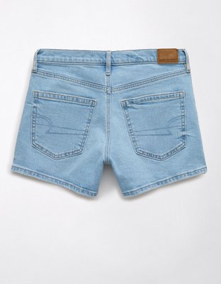 AE Strigid Super High-Waisted Relaxed Denim Short