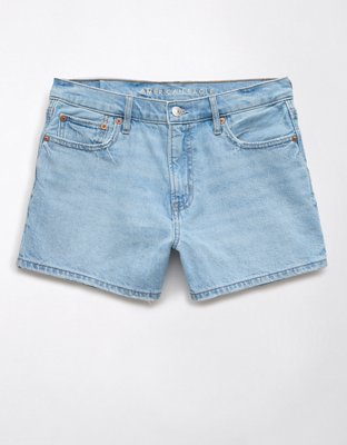 AE Strigid Super High-Waisted Relaxed Denim Short