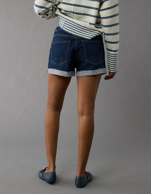 AE Strigid Super High-Waisted Relaxed Denim Short