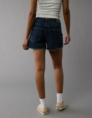 AE Strigid Super High-Waisted Relaxed Denim Short