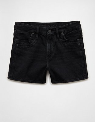 AE Strigid Super High-Waisted Relaxed Denim Short