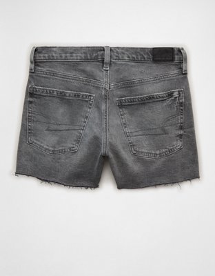 AE Strigid Curvy Super High-Waisted Relaxed Denim Utility Short