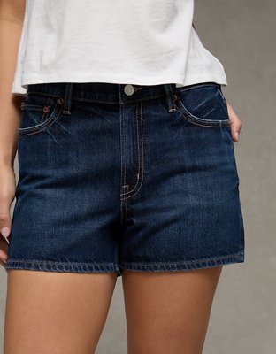 AE Strigid Curvy Super High-Waisted Relaxed Denim Utility Short