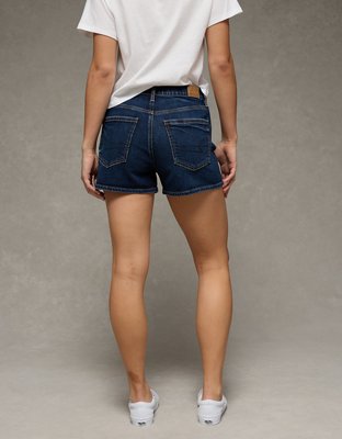AE Strigid Curvy Super High-Waisted Relaxed Denim Utility Short