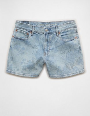 AE Strigid Curvy Super High-Waisted Relaxed Denim Utility Short