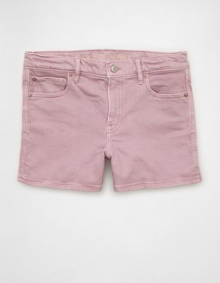 AE Strigid Super High-Waisted Relaxed Denim Short