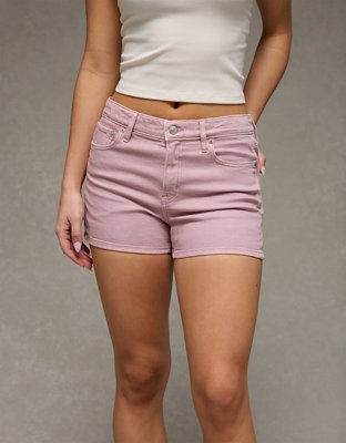 AE Strigid Super High-Waisted Relaxed Denim Short