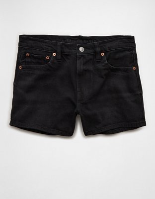 AE Strigid Curvy Super High-Waisted Relaxed Denim Utility Short