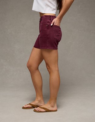 AE 6" Stretch Super High-Waisted Relaxed Denim Short