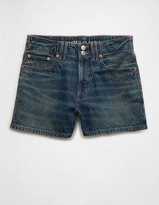 AE Strigid Super High-Waisted Relaxed Denim Short from American Eagle - $35.97