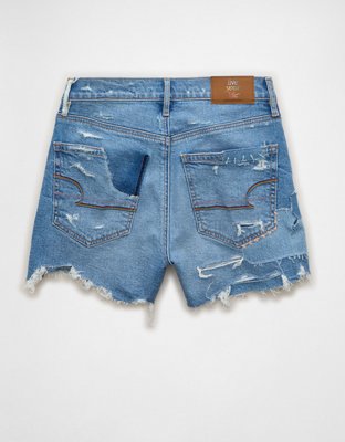 AE Pride 3" Strigid Super High-Waisted Relaxed Denim Short