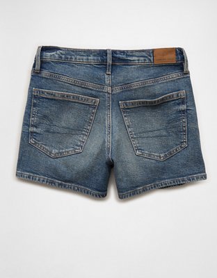 AE Strigid Super High-Waisted Relaxed Denim Short
