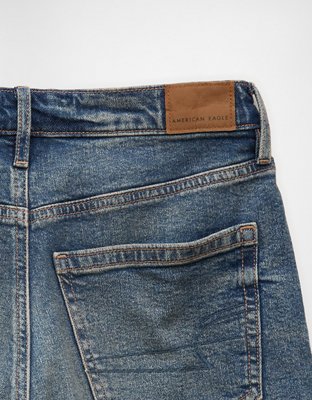 AE Strigid Super High-Waisted Relaxed Denim Short
