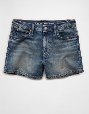 AE Strigid Super High-Waisted Relaxed Denim Short