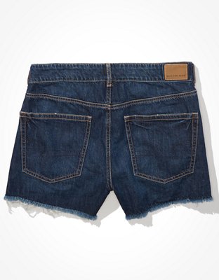 Женские джинсы American Eagle AE High-Waisted Denim Tomgirl Midi Short — фото 4