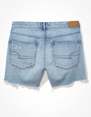 Женские джинсы American Eagle AE Low-Rise Denim Tomgirl Short — фото 4