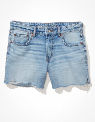 Женские джинсы American Eagle AE Low-Rise Denim Tomgirl Short — фото 3